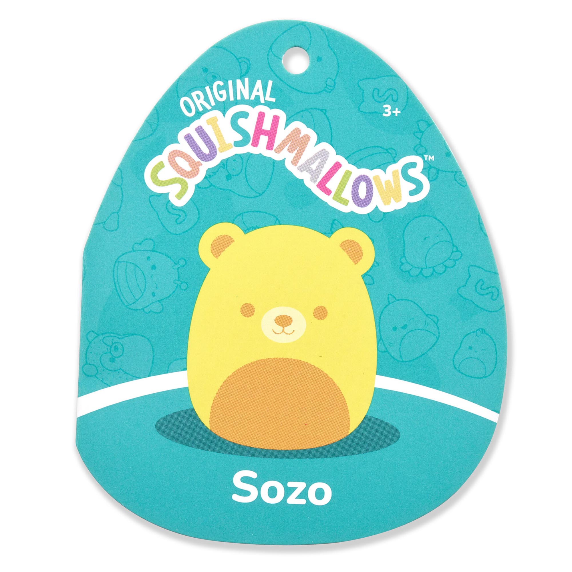 Squishmallows 12" Sozo the Neon Yellow Bear | Jazwares / Squishmallows   Squad