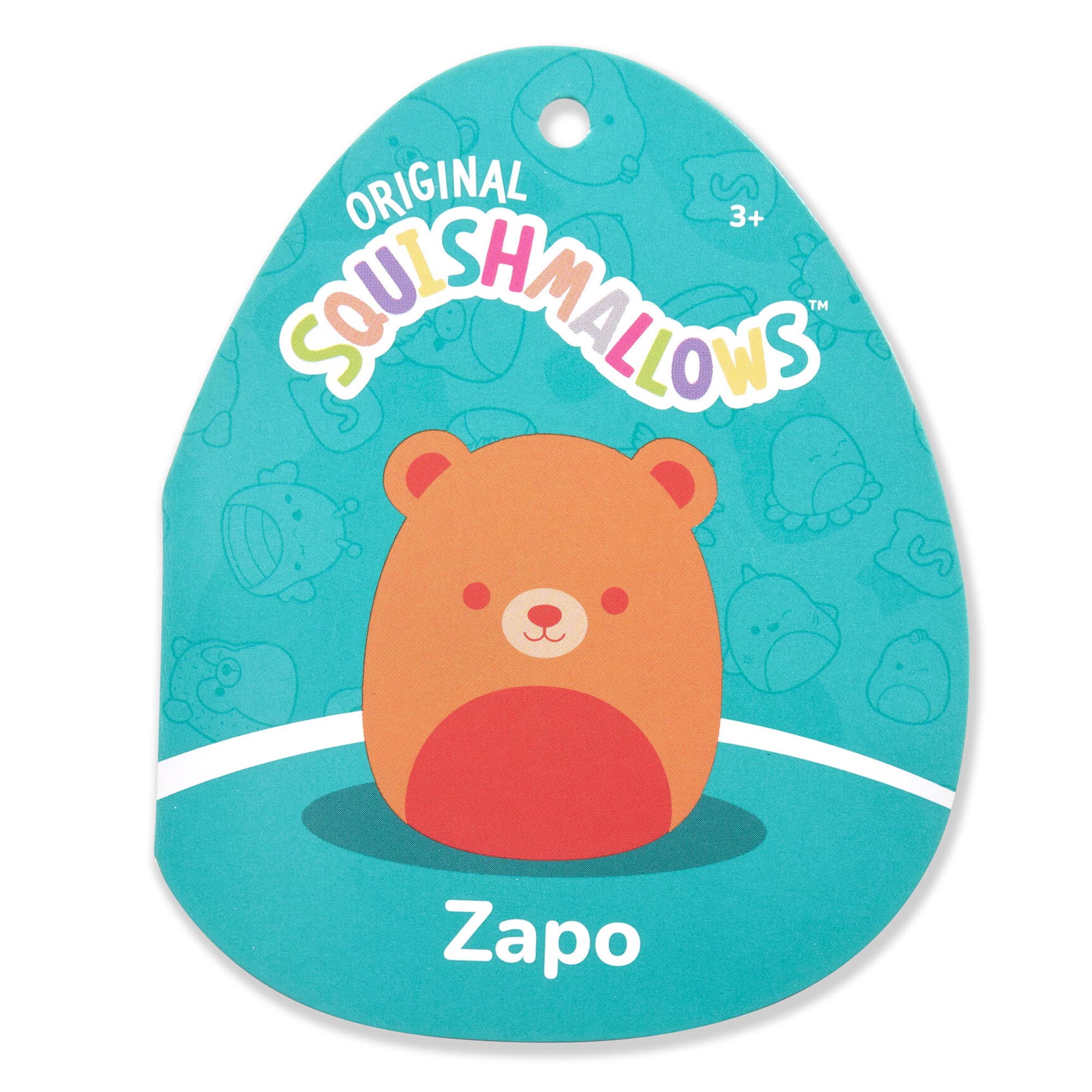 Squishmallows 12" Zapo the Neon Orange Bear | Jazwares / Squishmallows   Squad