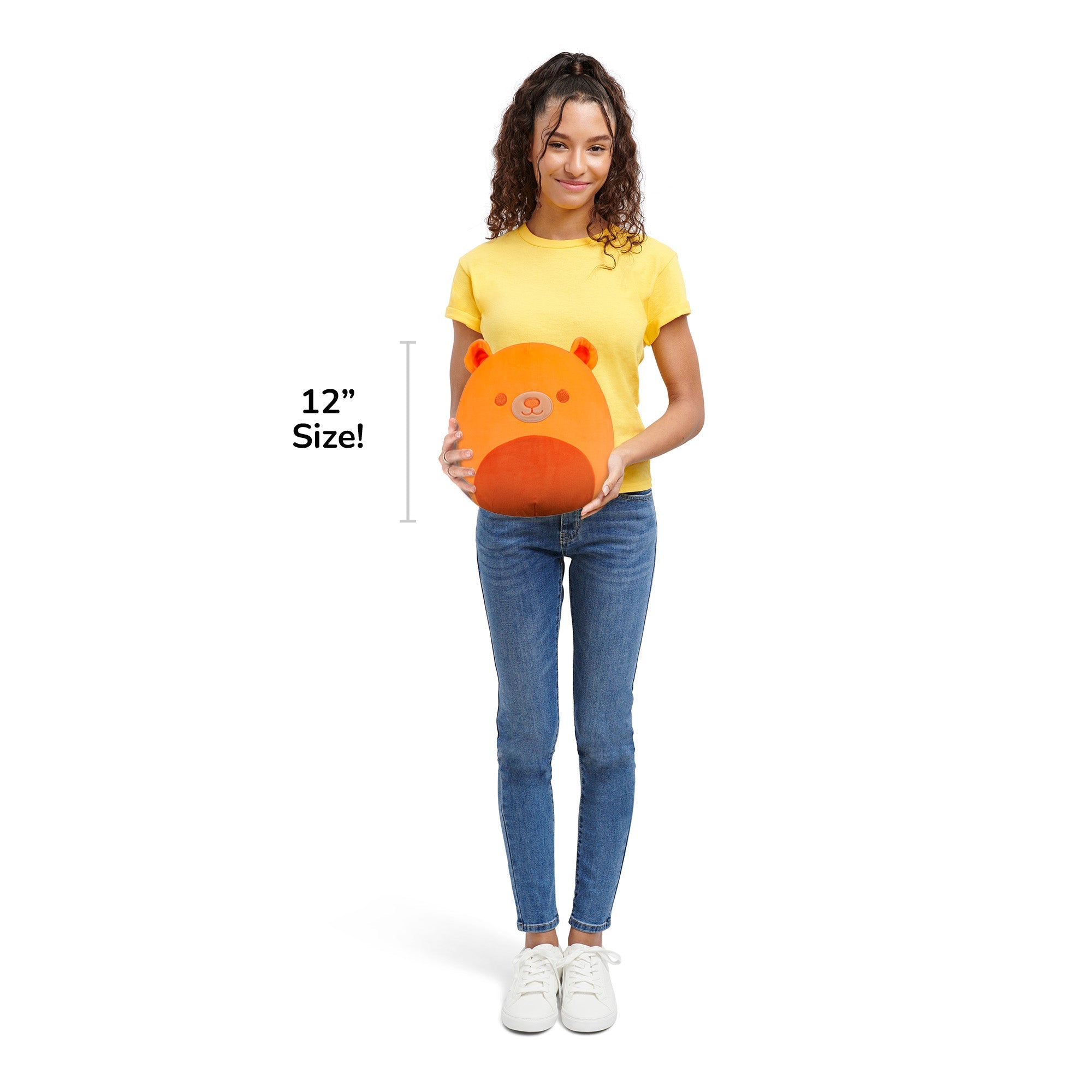 Squishmallows 12" Zapo the Neon Orange Bear | Jazwares / Squishmallows   Squad