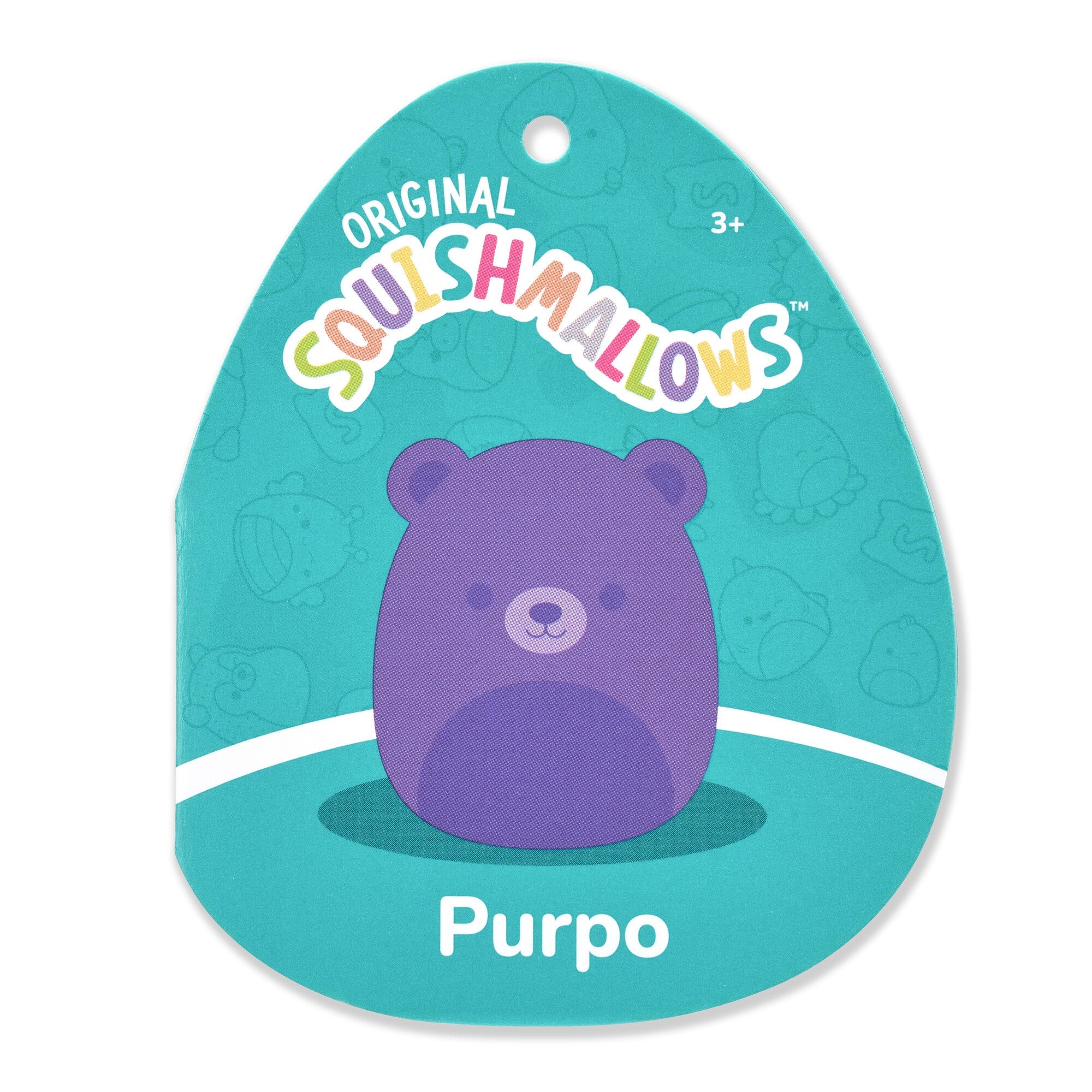 Squishmallows 12" Purpo the Neon Purple Bear | Jazwares / Squishmallows   Squad