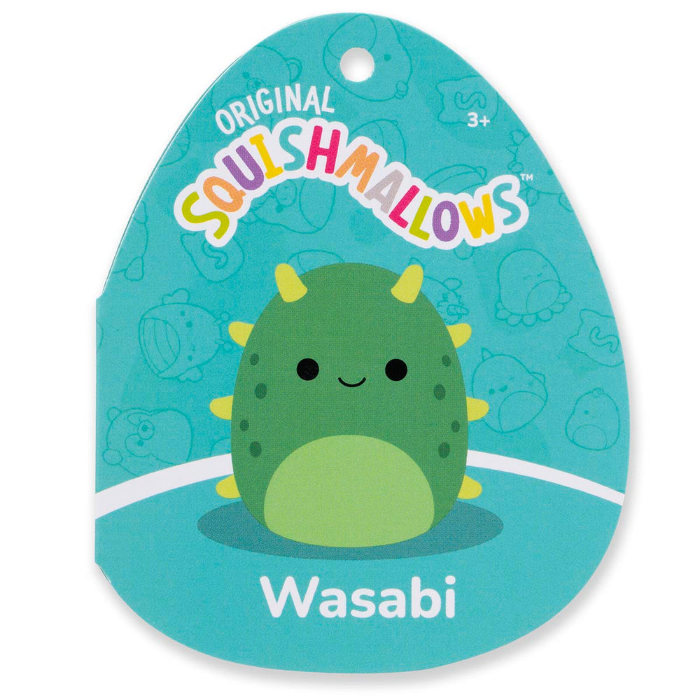 Squishmallows 16" Wasabi the Green Sea Cucumber | Jazwares / Squishmallows   Squad