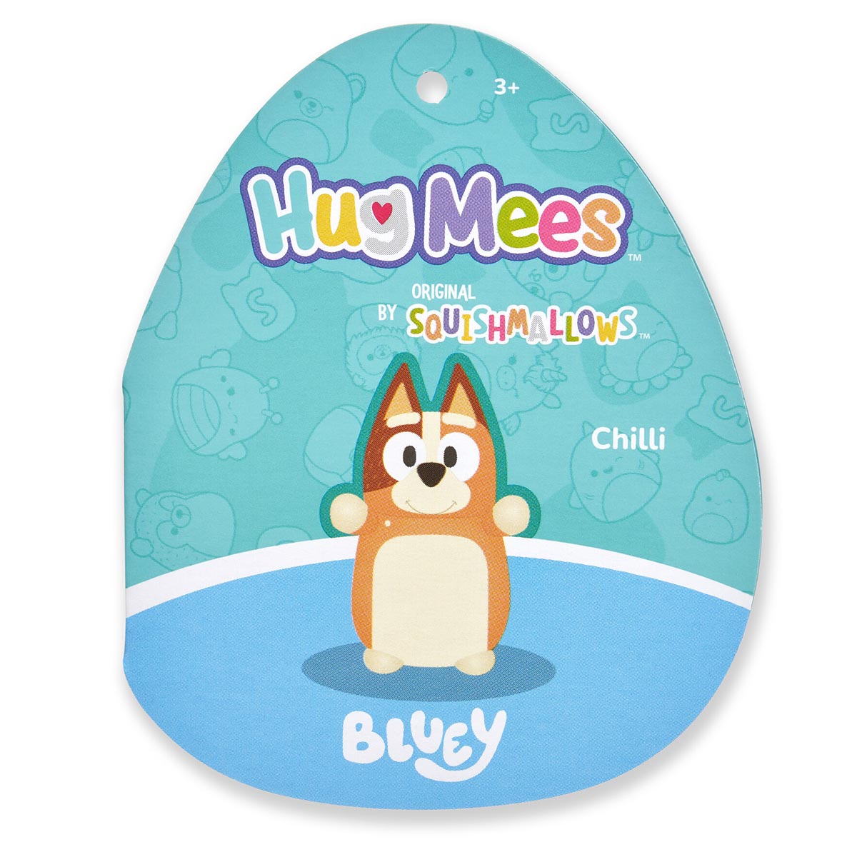 Bluey 10-Inch Chilli HugMees | Jazwares / Squishmallows   Brand