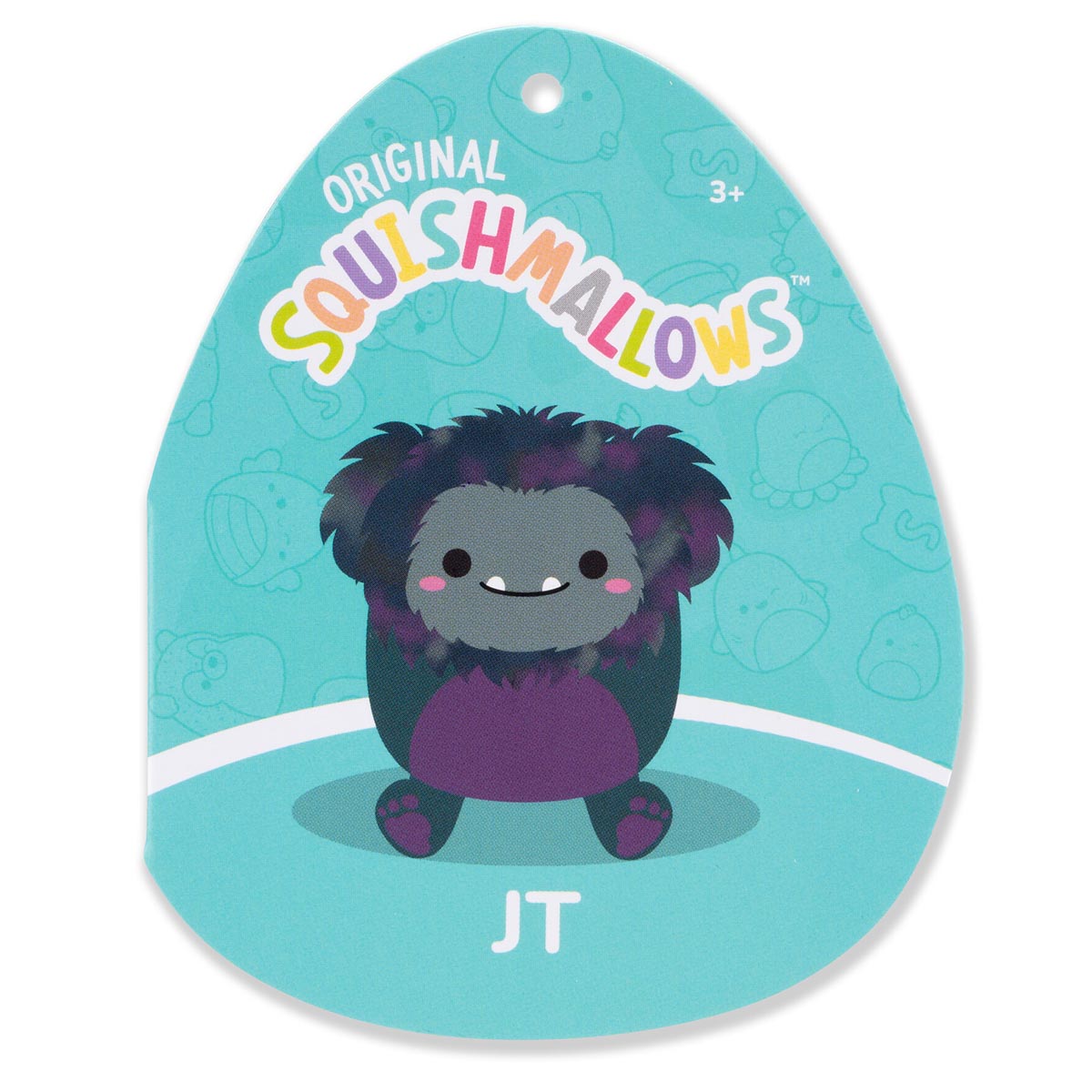 Squishmallows JT the Dark Teal Bigfoot | Jazwares / Squishmallows   Squad