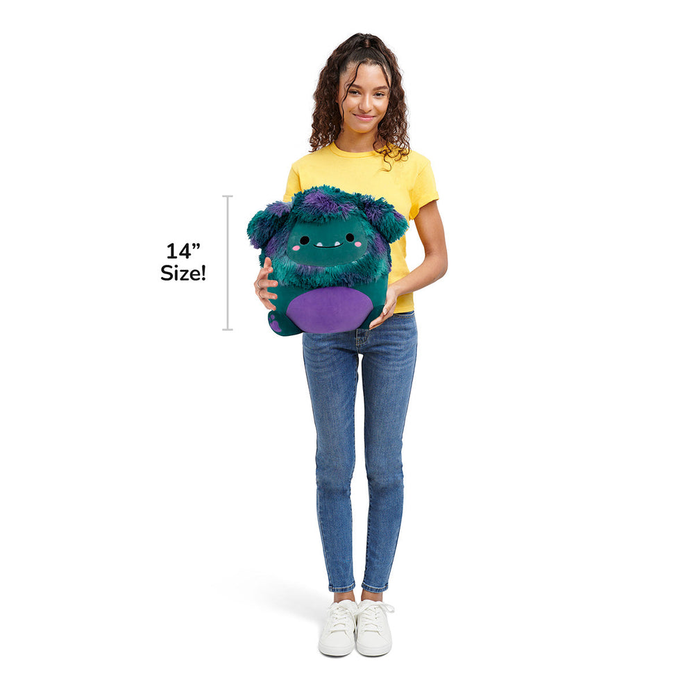 Squishmallows JT the Dark Teal Bigfoot | Jazwares / Squishmallows   Squad