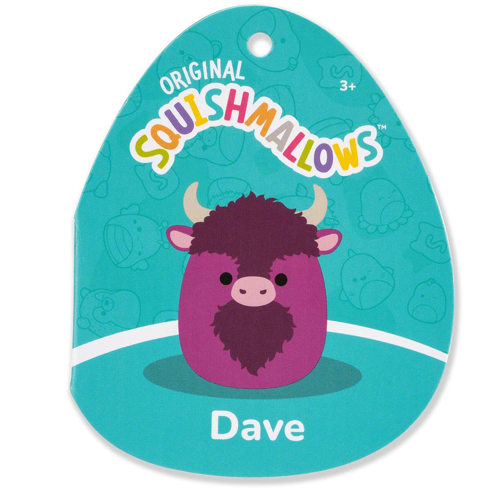 Squishmallows Dave the Plum Bison | Jazwares / Squishmallows   Squad