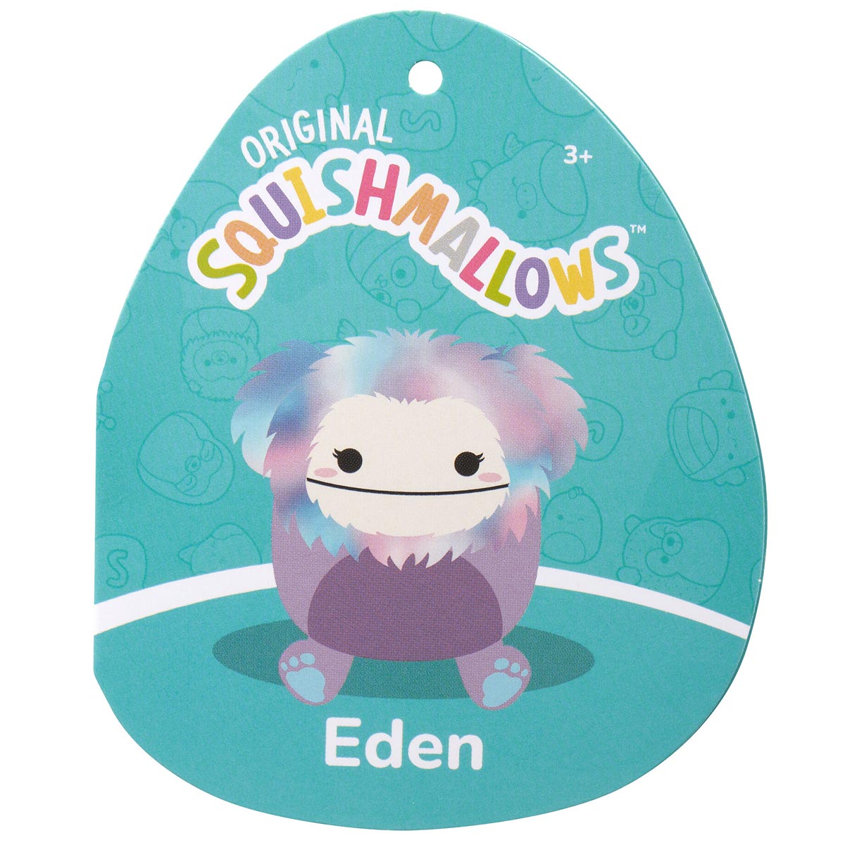 Squishmallows 10" Eden the Purple Bigfoot | Jazwares / Squishmallows   Squad