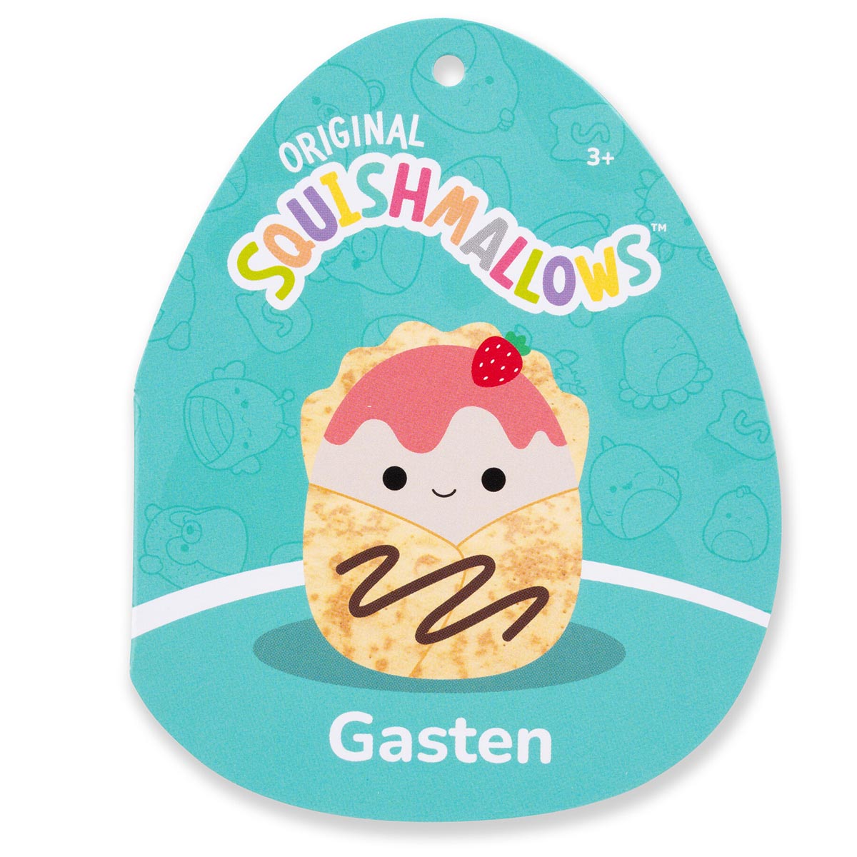 Squishmallows 7.5" Gasten the Strawberry Crepe | Jazwares / Squishmallows   Squad