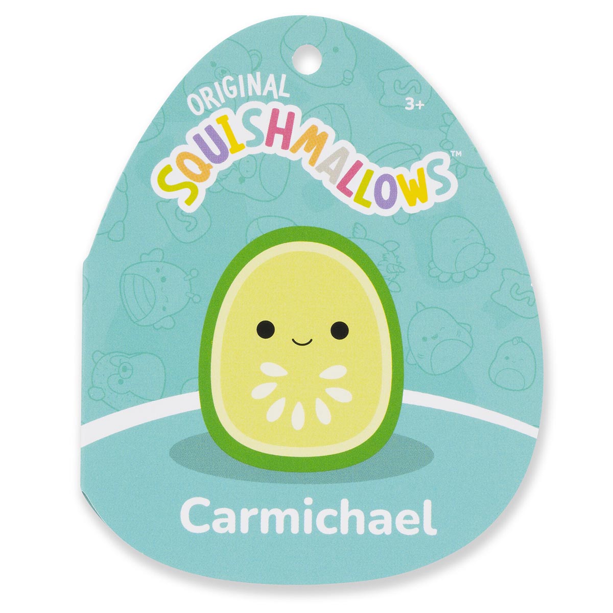 Squishmallows 12" Carmichael the Green Cucumber Slice | Jazwares / Squishmallows   Squad
