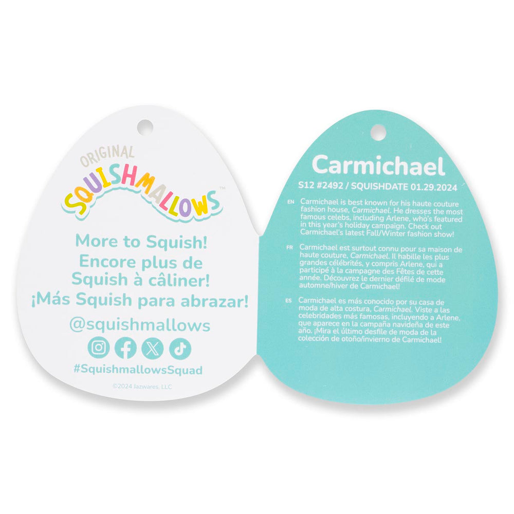 Squishmallows 12" Carmichael the Green Cucumber Slice | Jazwares / Squishmallows   Squad