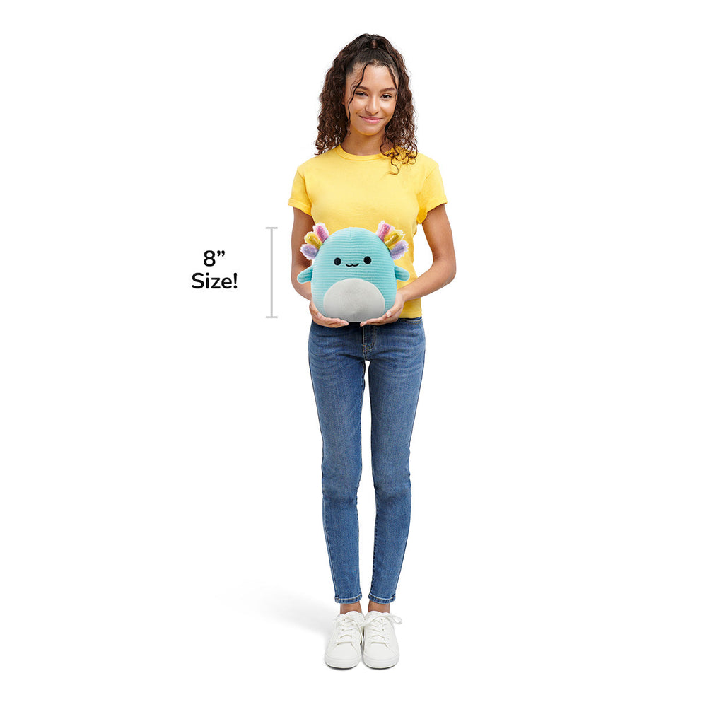 Squishmallows 8" Irina the Teal Corduroy Axolotl | Jazwares / Squishmallows   Squad