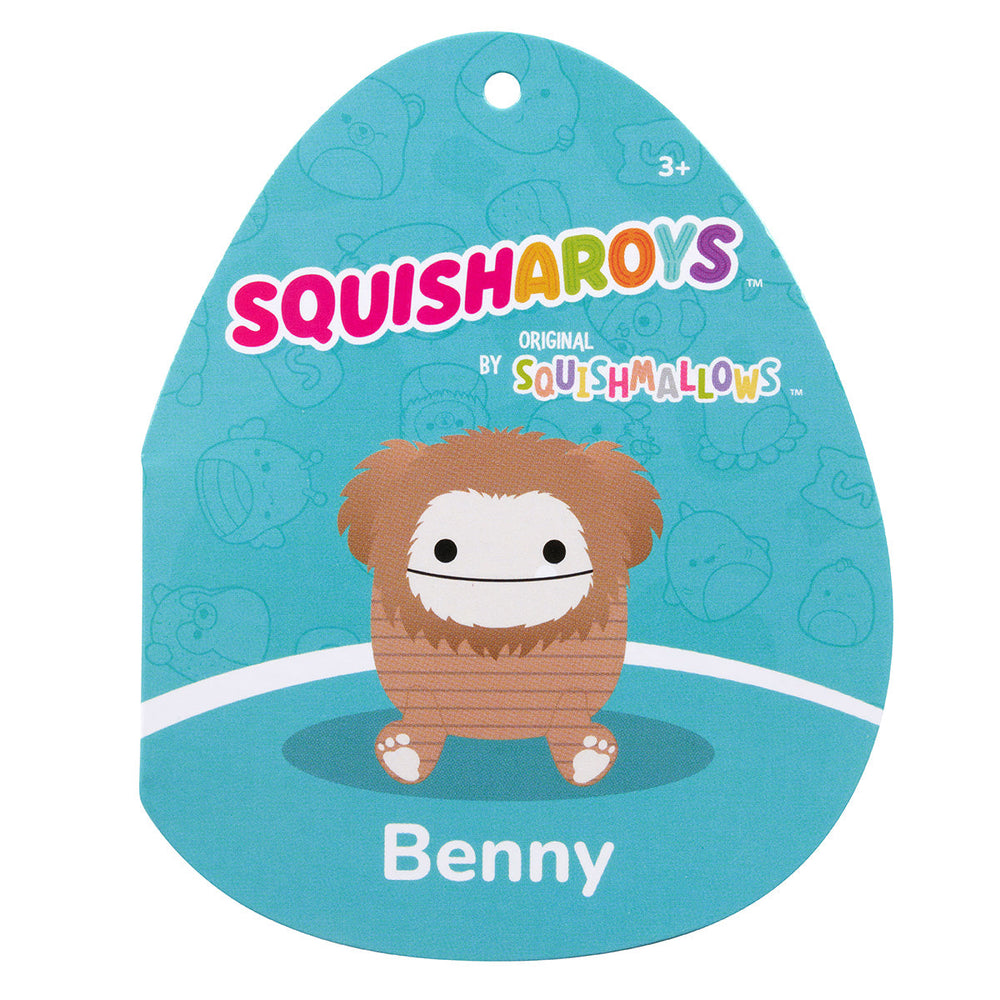 Squishmallows 8" Benny the Brown Corduroy Bigfoot | Jazwares / Squishmallows   Squad