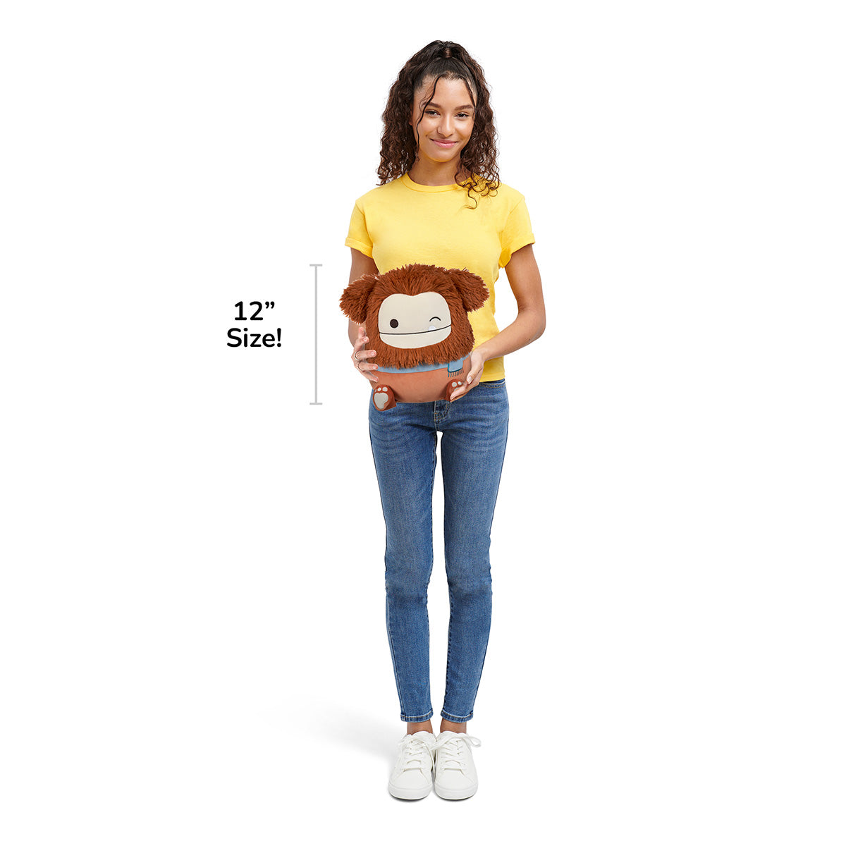 Squishmallows 12" Benny the Bigfoot With Scarf | Jazwares / Squishmallows   Squad