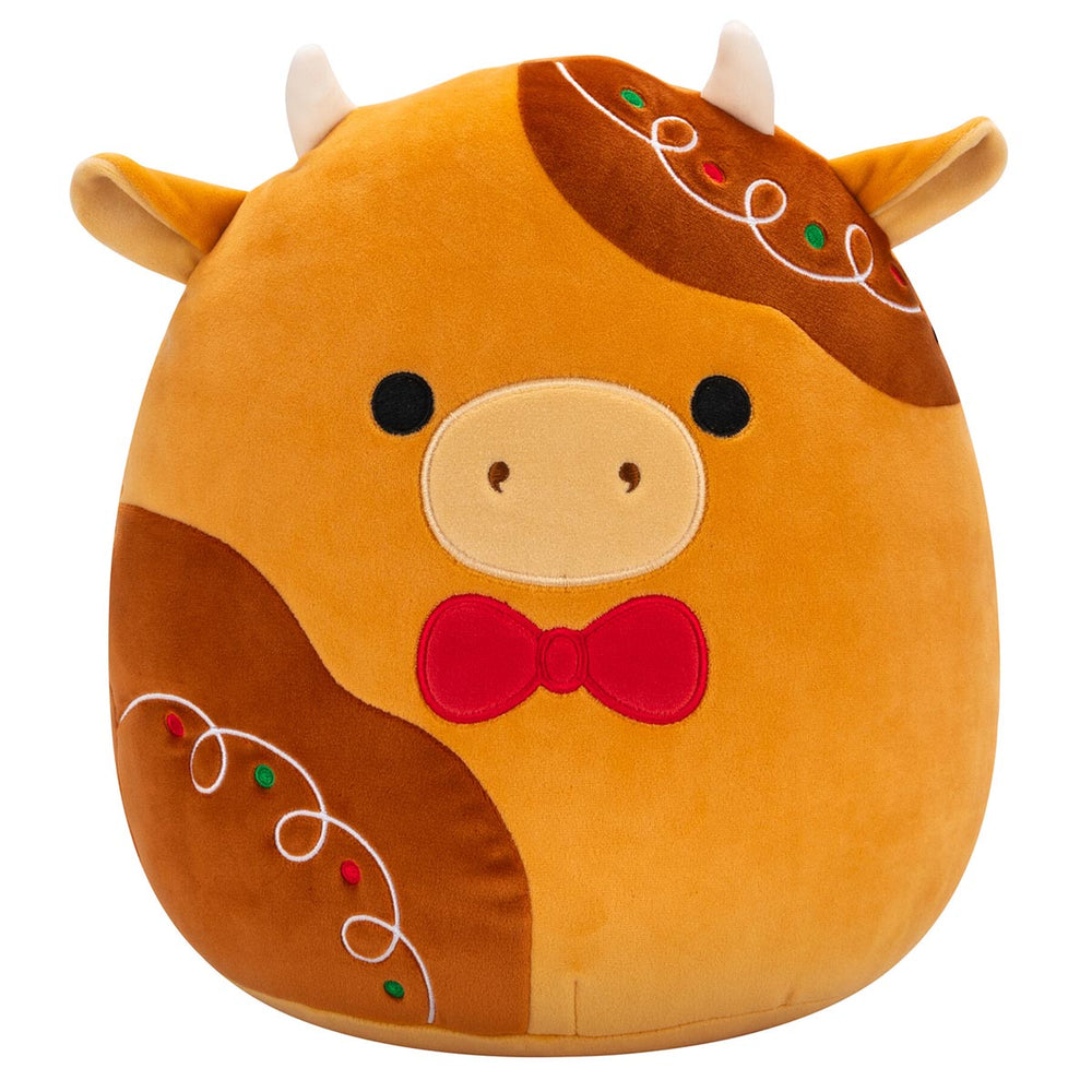 Squishmallows 12" Jericho the Gingerbread Cow | Jazwares / Squishmallows   Squad