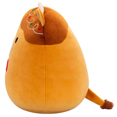 Squishmallows 12" Jericho the Gingerbread Cow | Jazwares / Squishmallows   Squad