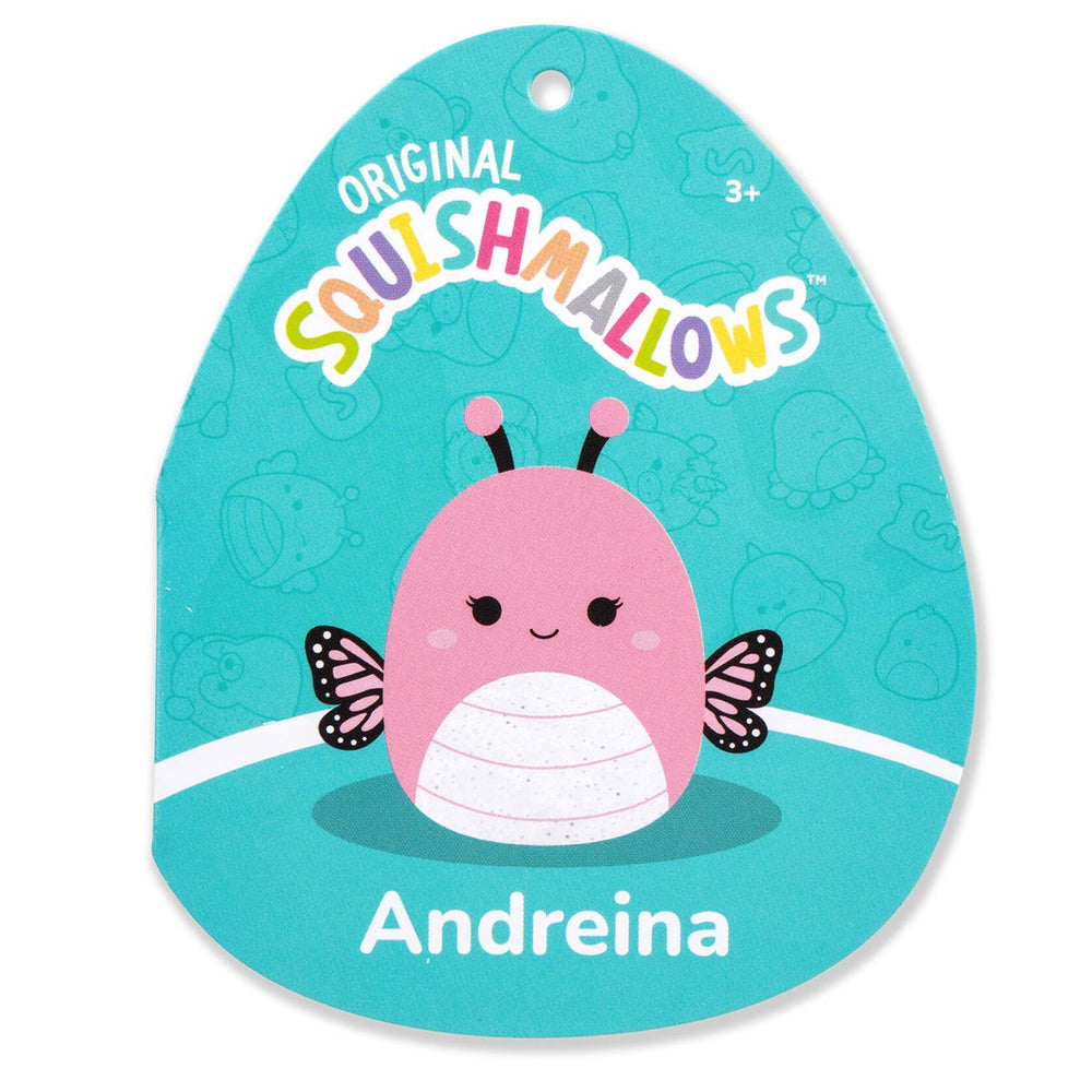 Squishmallows 8" Andreina the Pink Monarch Butterfly | Jazwares / Squishmallows   Squad