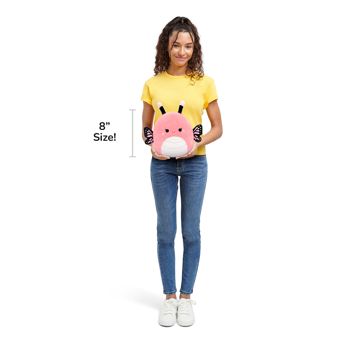 Squishmallows 8" Andreina the Pink Monarch Butterfly | Jazwares / Squishmallows   Squad
