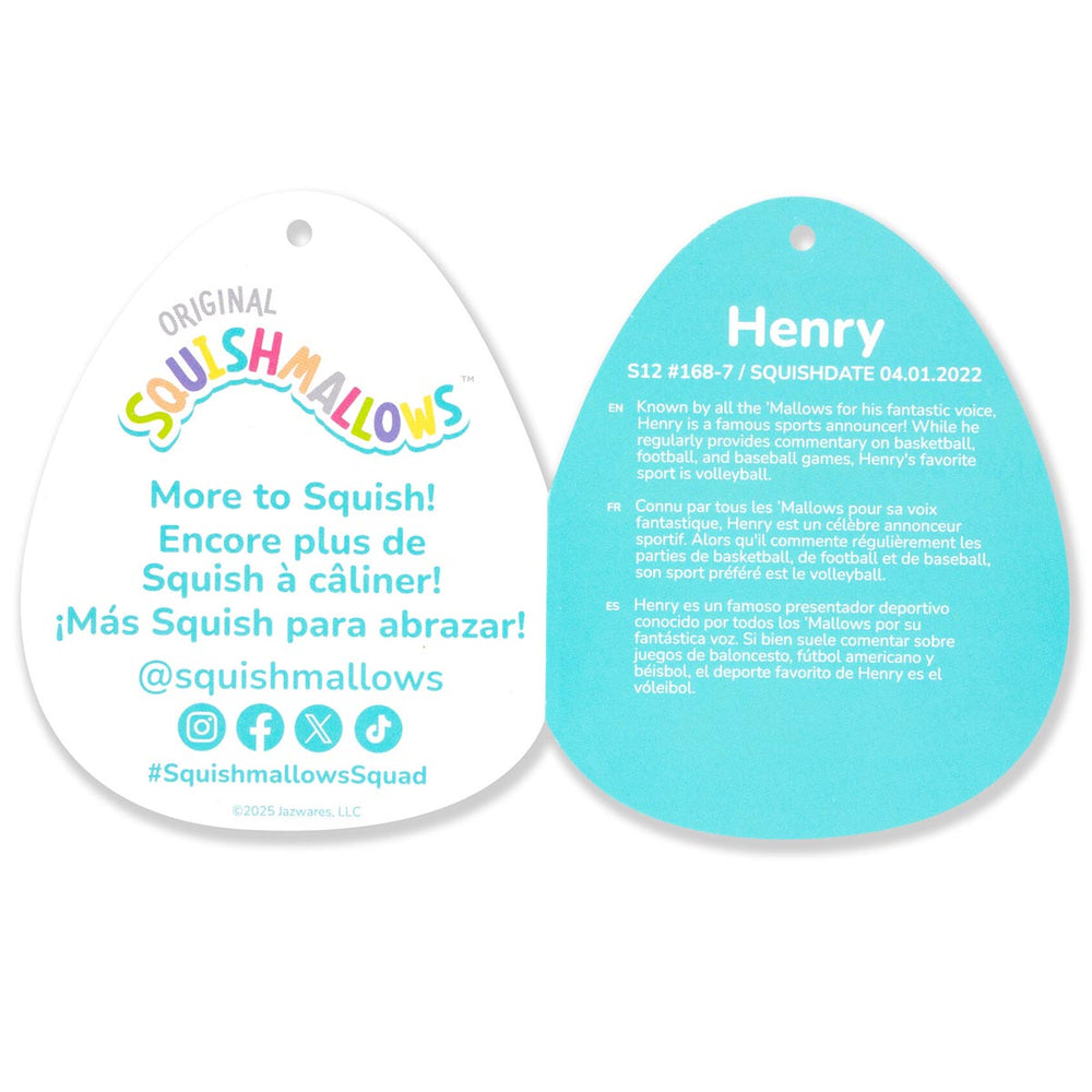 Squishmallows 12" Henry the Green Turtle | Jazwares / Squishmallows   Squad