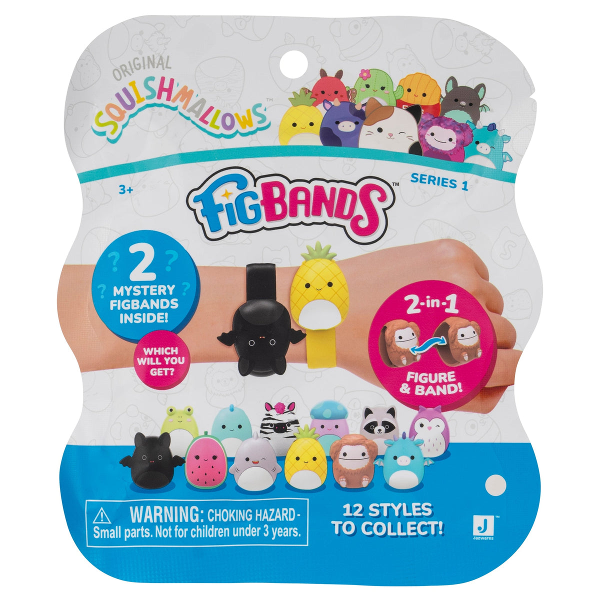 Squishmallows FigBands Mystery 2-Pack | Jazwares / Squishmallows   Category|  Brand