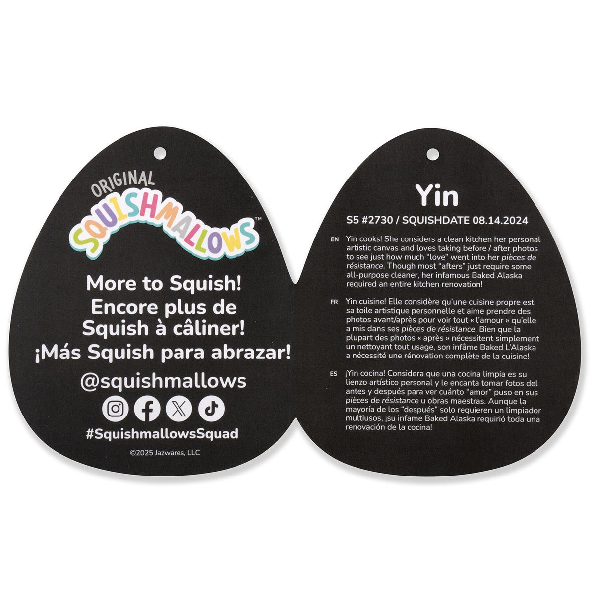 Squishmallows 5" Valentine’s Salt & Pepper 2-Pack | Jazwares / Squishmallows   Category