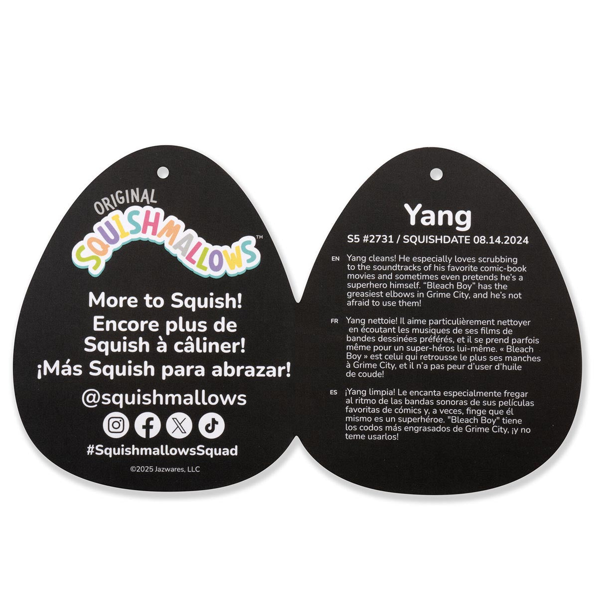Squishmallows 5" Valentine’s Salt & Pepper 2-Pack | Jazwares / Squishmallows   Category