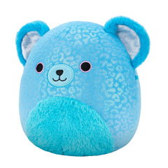 Squishmallows 8" Sarge the Blue Jaguar with Iridescent Spots | Jazwares / Squishmallows   Squad