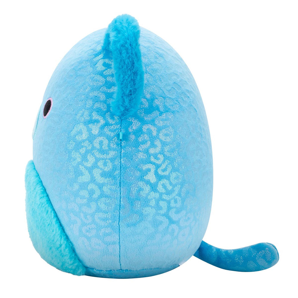 Squishmallows 8" Sarge the Blue Jaguar with Iridescent Spots | Jazwares / Squishmallows   Squad