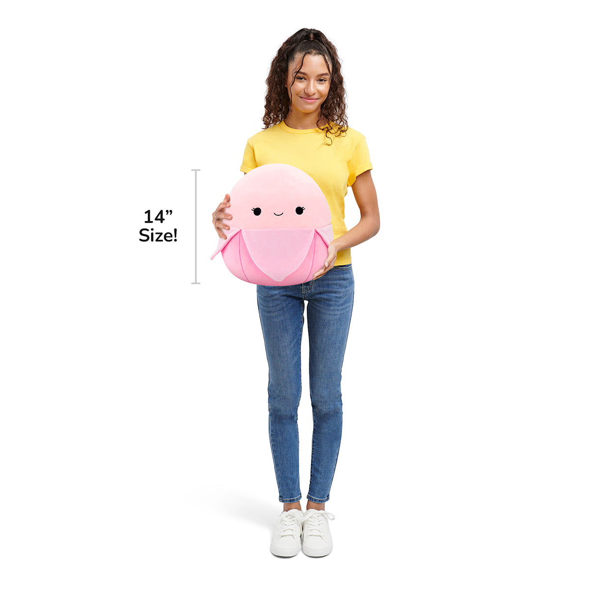 Squishmallows 14" Lex Lex the Pastel Pink Banana | Jazwares / Squishmallows   Squad