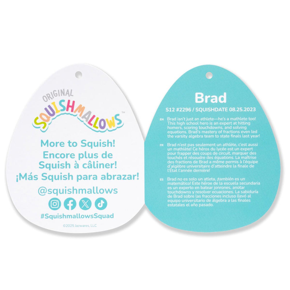 Squishmallows 12" Brad the Green Retriever Dog | Jazwares / Squishmallows   Squad