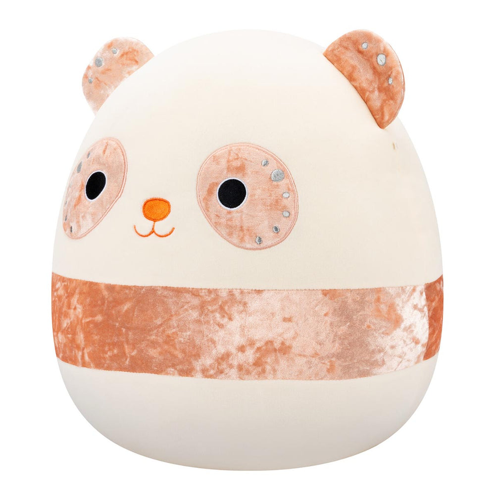 Squishmallows 14" Bee the Peach Velvet Panda | Jazwares / Squishmallows   Squad