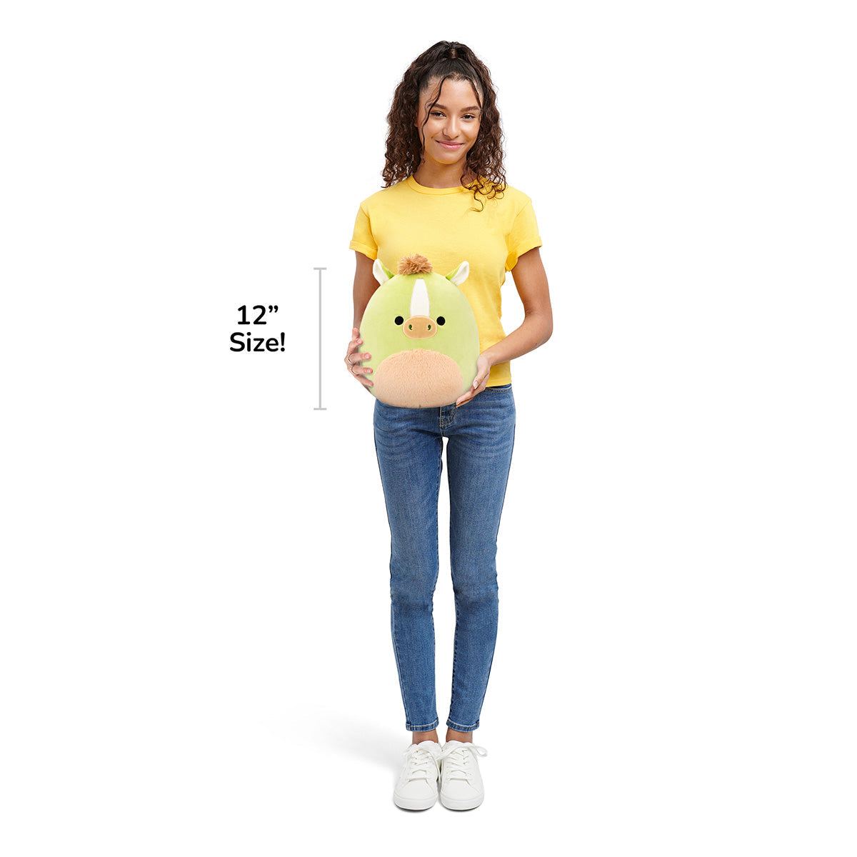 Squishmallows 12" Billy the Sage Green Horse | Jazwares / Squishmallows   Squad