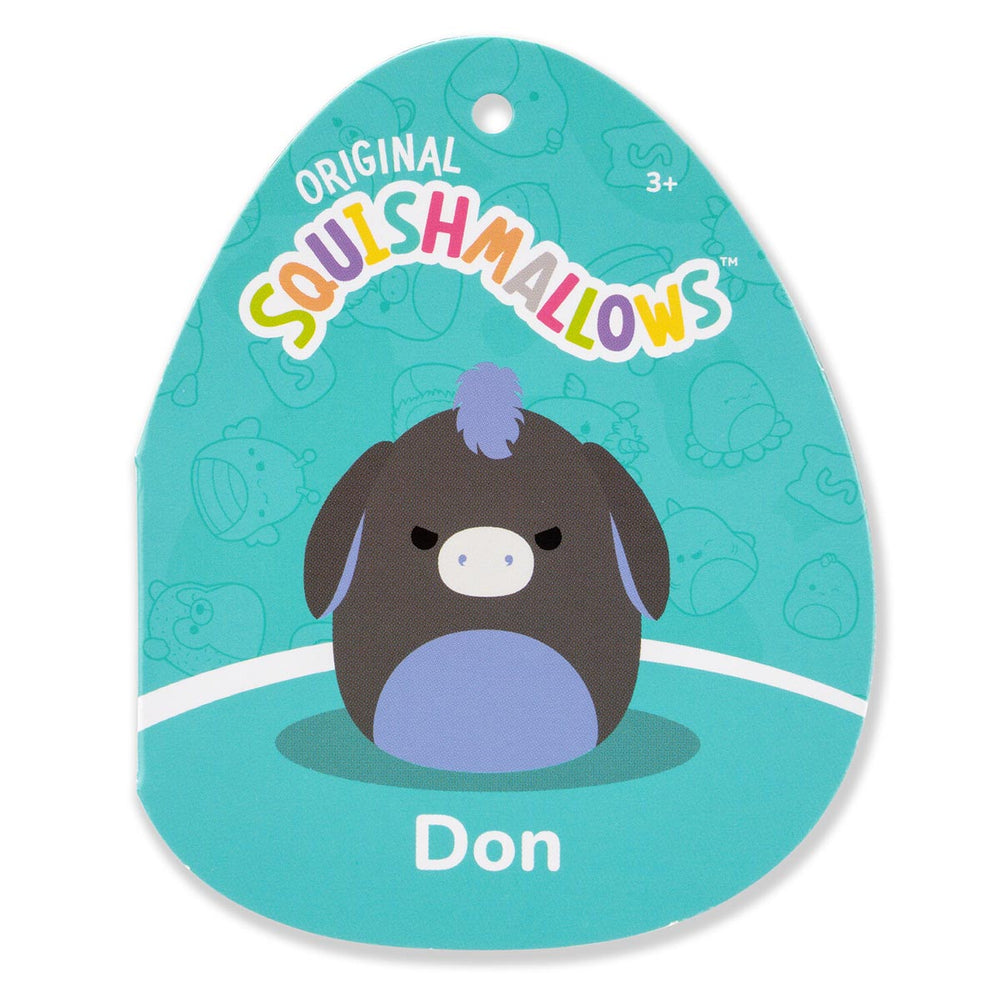 Squishmallows 5" Don the Charcoal Donkey | Jazwares / Squishmallows   Squad