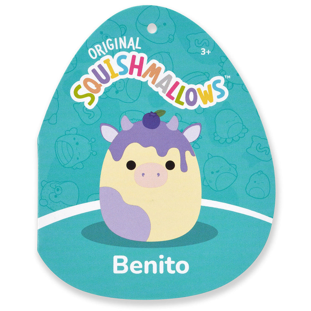 Squishmallows 12" Benito the Blueberry Cheesecake Cow | Jazwares / Squishmallows   Squad